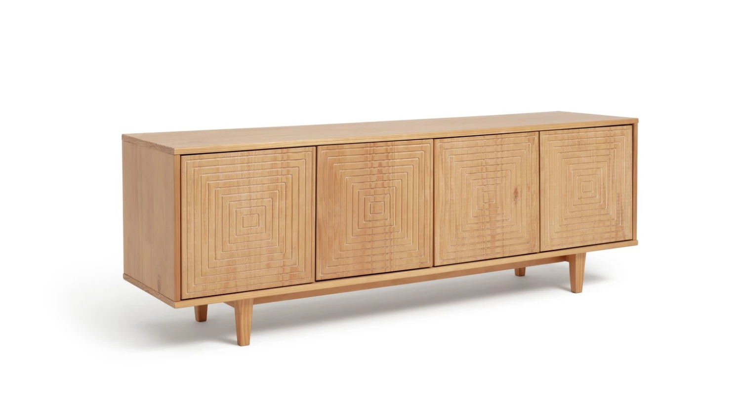 Best Price - Habitat Grooved Storage 4 Door Sideboard Pine Sideboards - Image 8