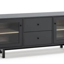 Discount - Habitat Jadon 2 Door 2 Drawer Sideboard Dark Grey & Oak Sideboards