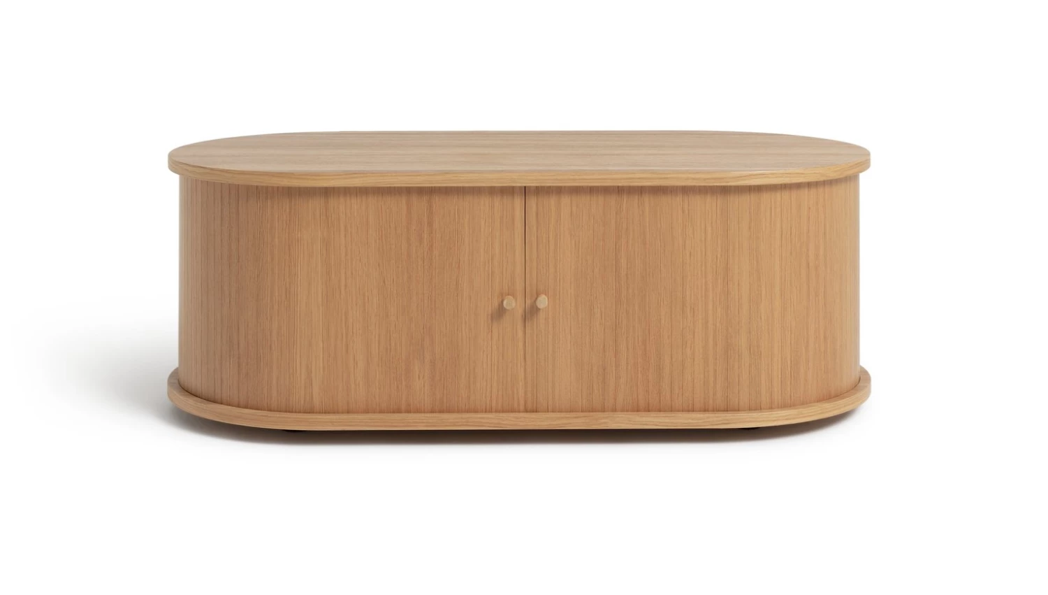 Free Shipping - Habitat Tambor 1 Door Large Sideboard Oak Storage - Image 5