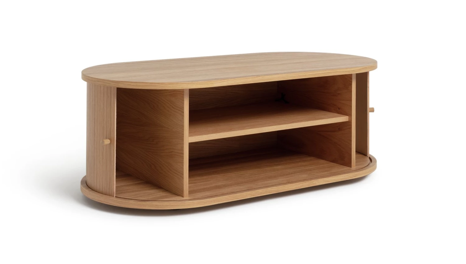 Free Shipping - Habitat Tambor 1 Door Large Sideboard Oak Storage - Image 7