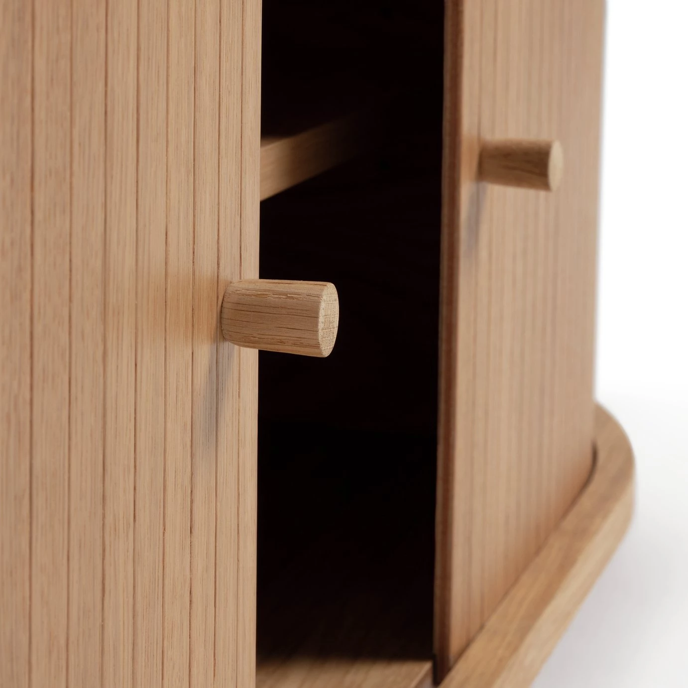 Free Shipping - Habitat Tambor 1 Door Large Sideboard Oak Storage - Image 8