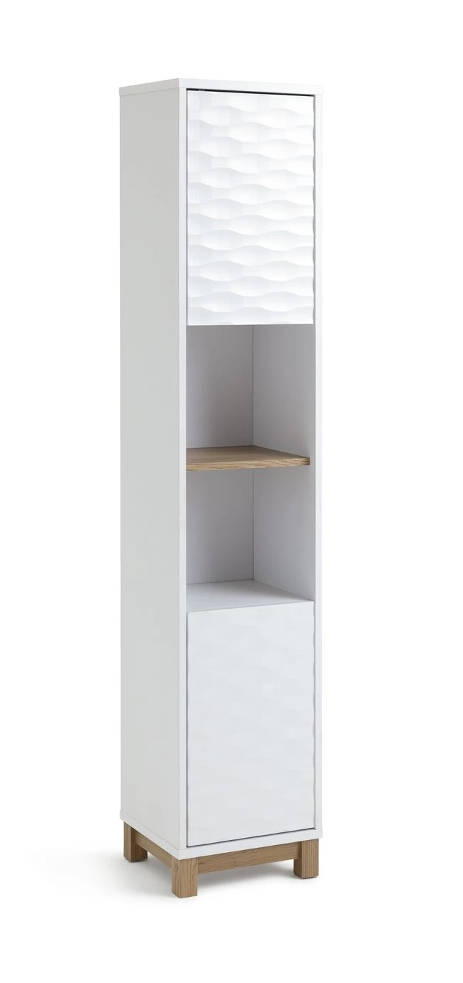 Best Price - Habitat Zander Tallboy White Freestanding Bathroom Cabinets