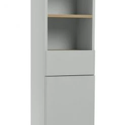 On Sale - Habitat Freja Tallboy Grey Freestanding Bathroom Cabinets