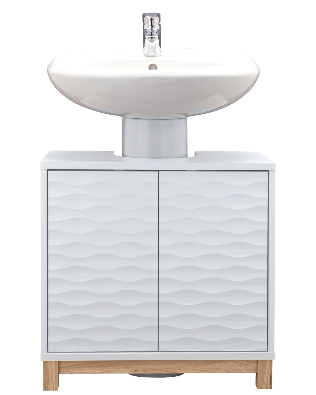 Flash Sale - Habitat Zander Under Sink Unit White Under Sink Storage - Image 3