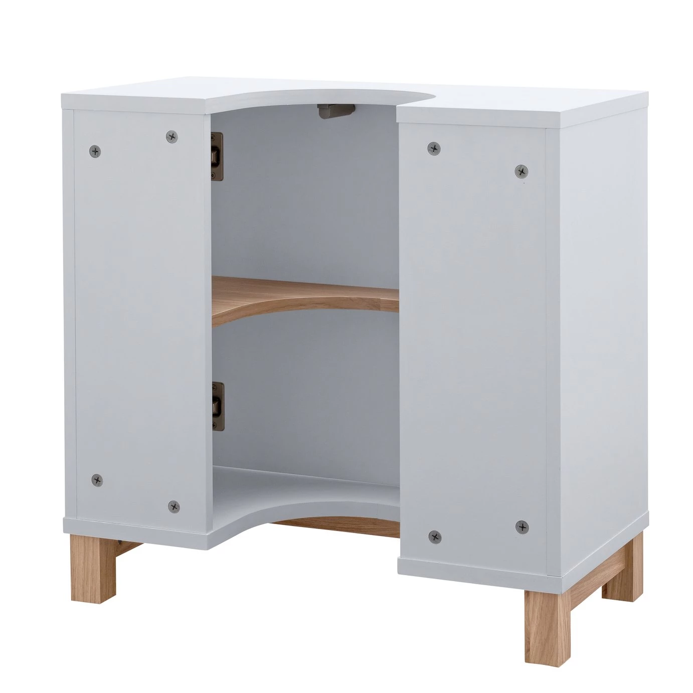 Flash Sale - Habitat Zander Under Sink Unit White Under Sink Storage - Image 5