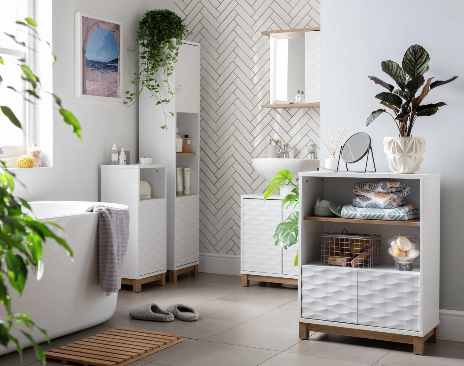 Flash Sale - Habitat Zander Under Sink Unit White Under Sink Storage - Image 9