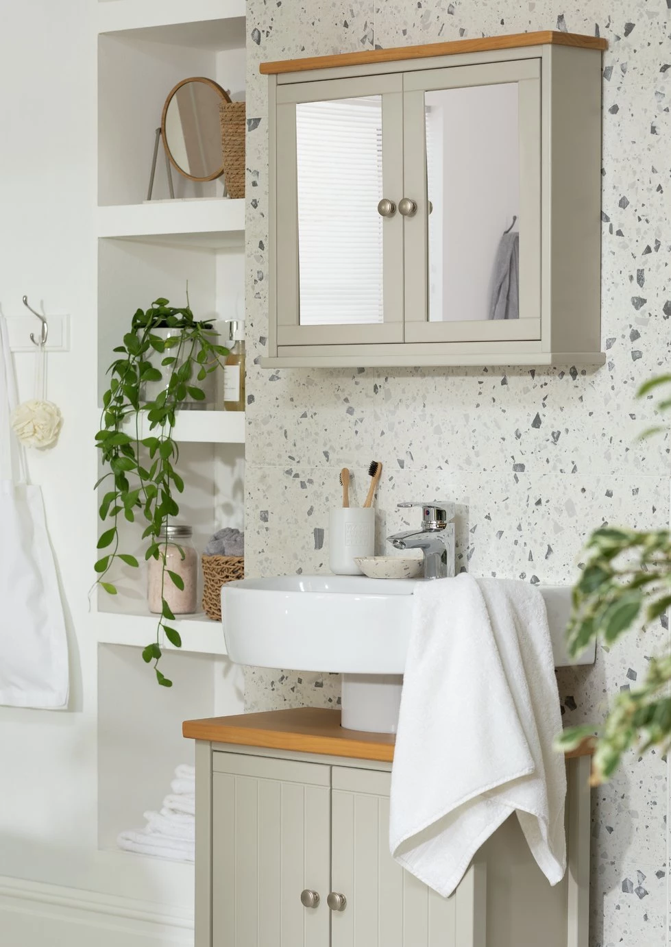 Shipping Included - Habitat Bournemouth 2 Door Cabinet Bathroom Storage - Image 2