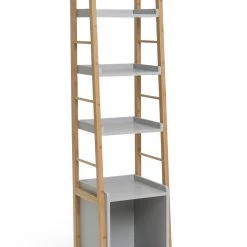 On Sale - Habitat Bamboo Tall Boy Natural Freestanding Bathroom Cabinets