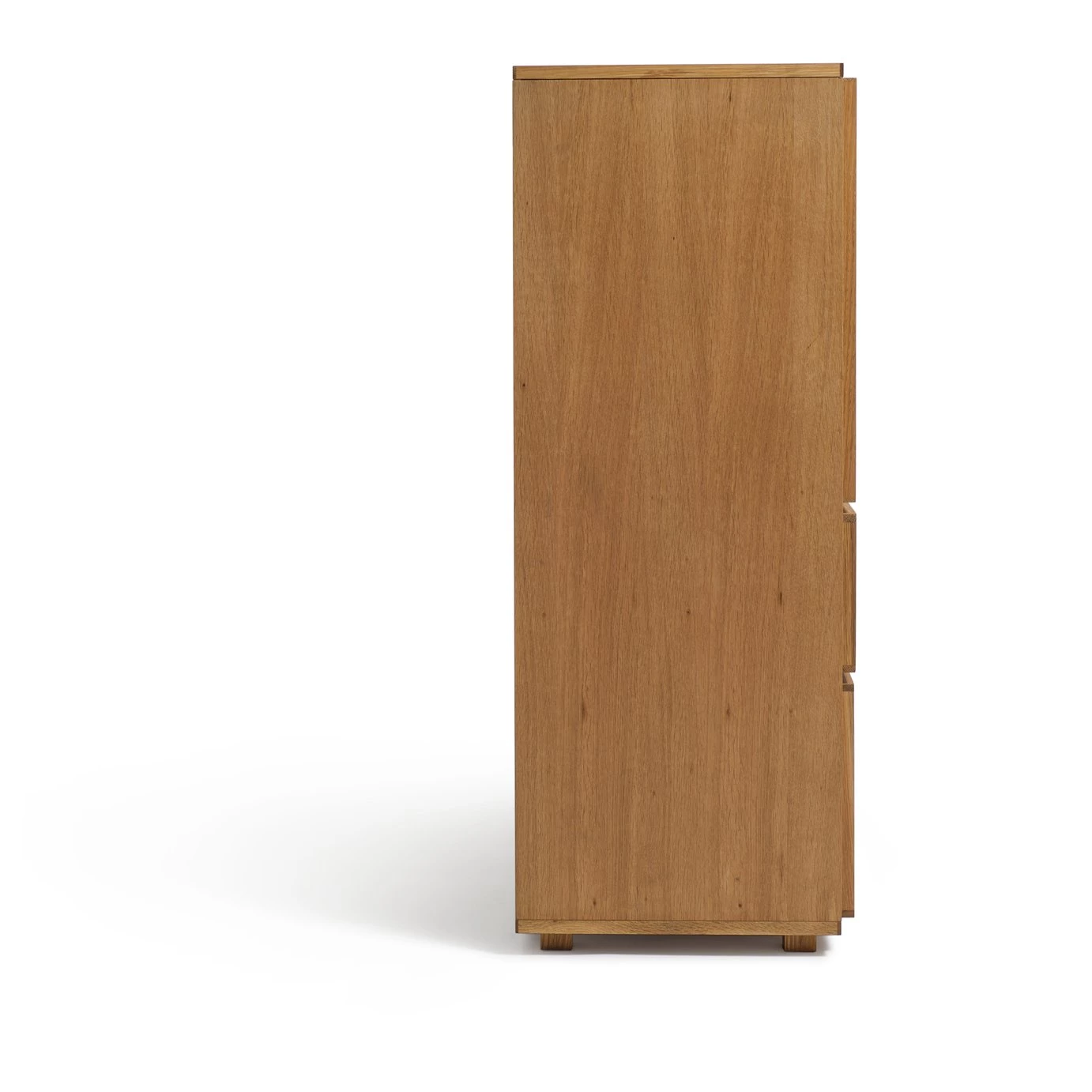 Shipping Included - Habitat Block 4 Door Storage Cabinet Oak Display Cabinets - Image 4