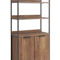 Best Price - Argos Home Habitat Nomad Display Cabinet Oak Effect Display Cabinets