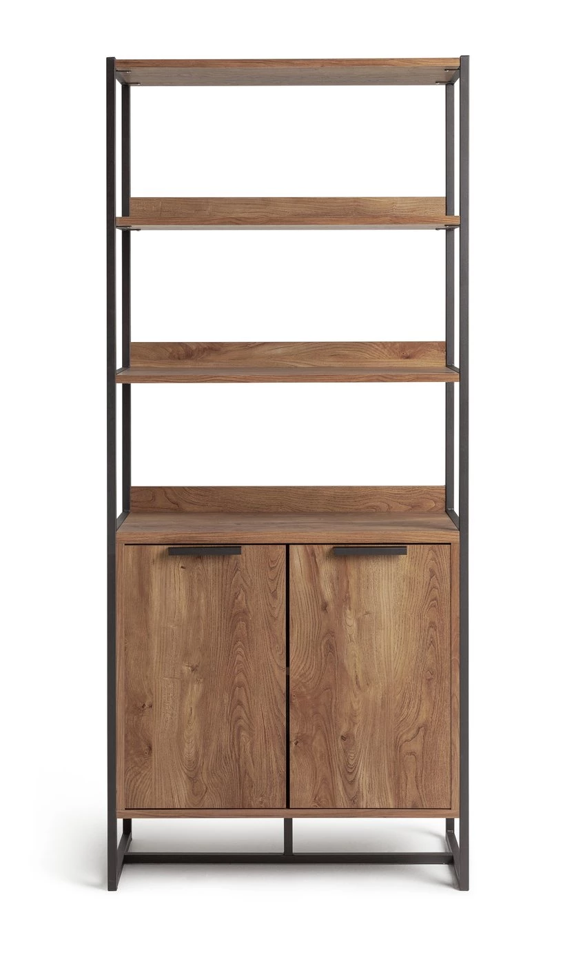 Best Price - Argos Home Habitat Nomad Display Cabinet Oak Effect Display Cabinets - Image 4