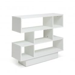 Free Shipping - Habitat Cubes Short Shallow Shelving Unit White Storage