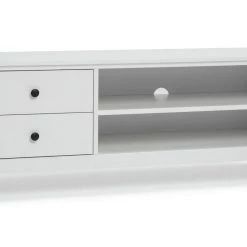 Flash Sale - Habitat Minato 2 Drawer TV Unit White TV Stands And Units