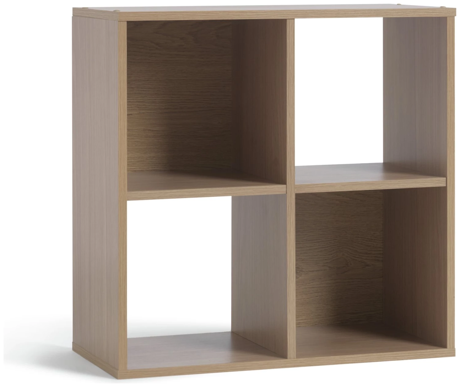 Flash Sale - Habitat Squares 4 Cube Storage Unit Oak Effect Storage