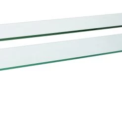 Discount - Habitat Gala TV Unit Clear Glass TV Stands And Units