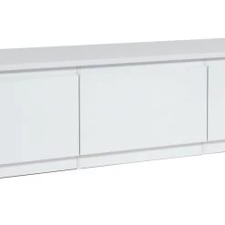 Shipping Included - Habitat Jenson 3 Door Large TV Unit White White Gloss TV Stands And Units