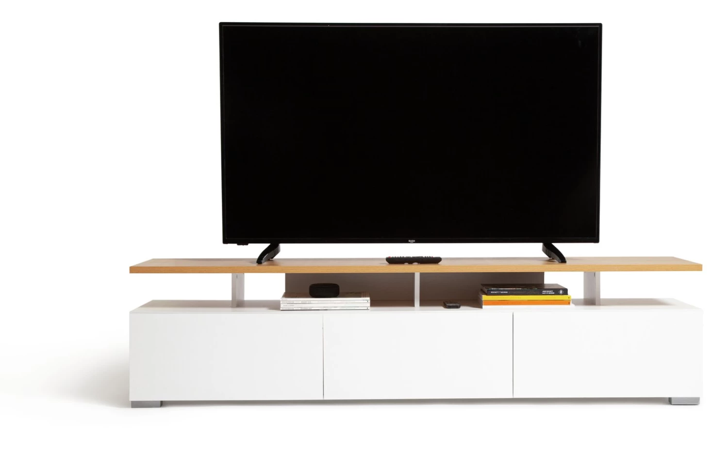On Sale - Habitat Floating Large TV Unit White TV Stands And Units - Image 3