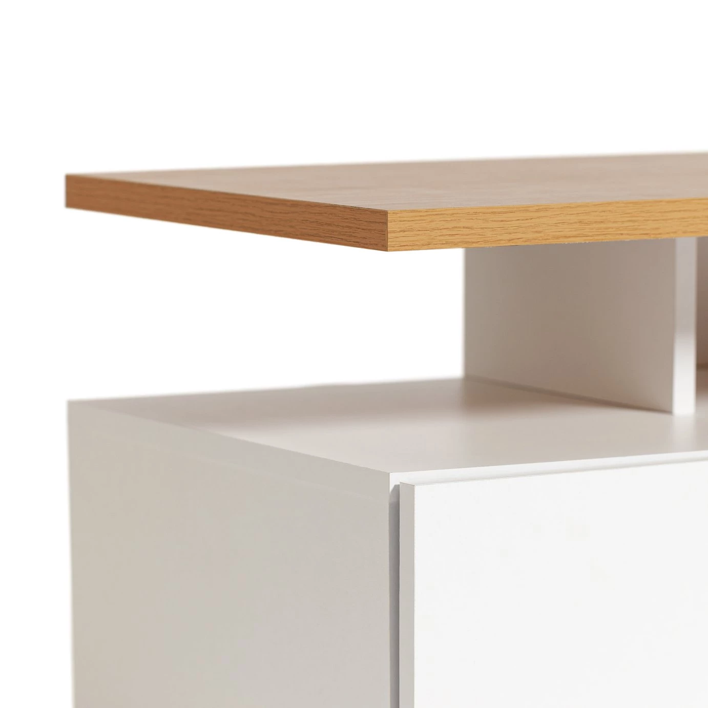 On Sale - Habitat Floating Large TV Unit White TV Stands And Units - Image 7