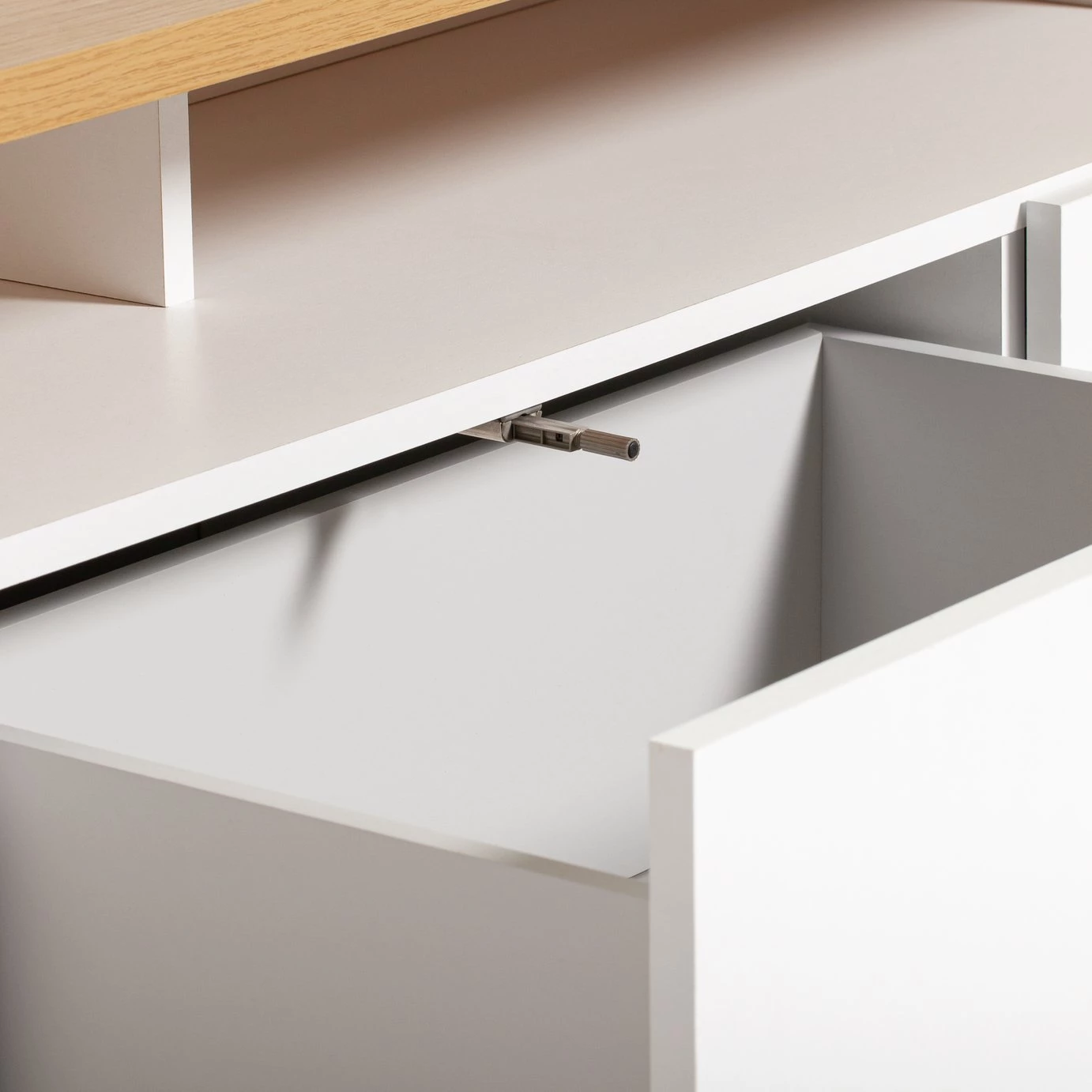 On Sale - Habitat Floating Large TV Unit White TV Stands And Units - Image 9