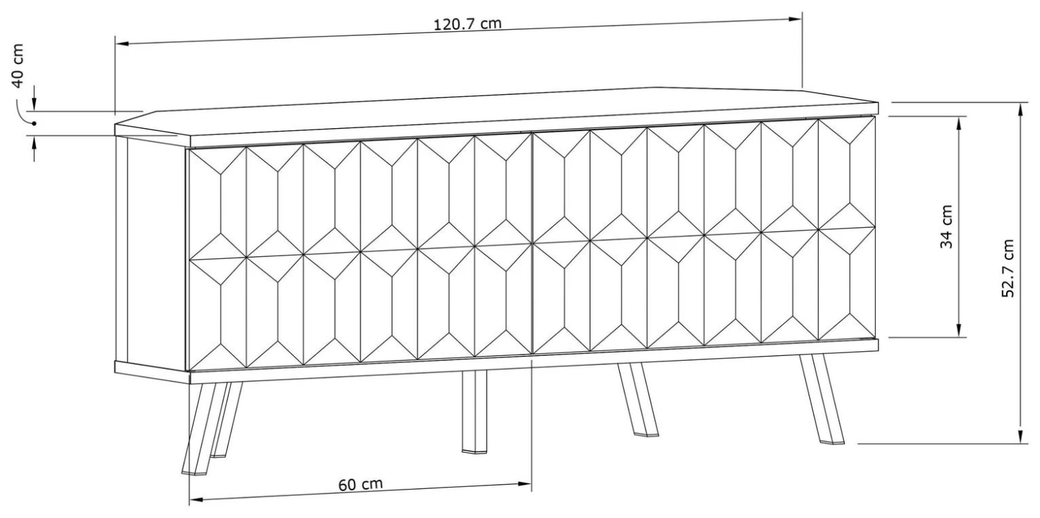 Free Shipping - Frank Olsen Elevate 2 Door Corner TV Unit White Furniture - Image 10