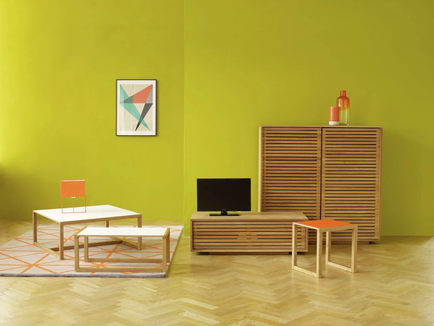 Best Price - Habitat Max 1 Door TV Unit Oak Furniture - Image 6