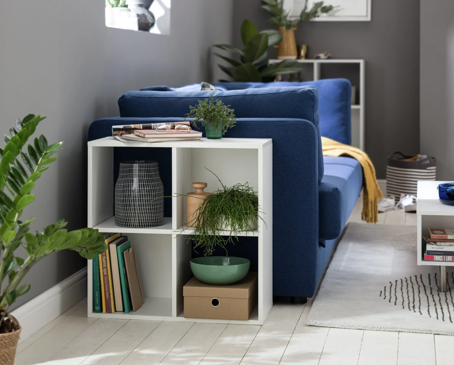 Flash Sale - Habitat Squares 4 Cube Storage Unit Oak Effect Storage - Image 2