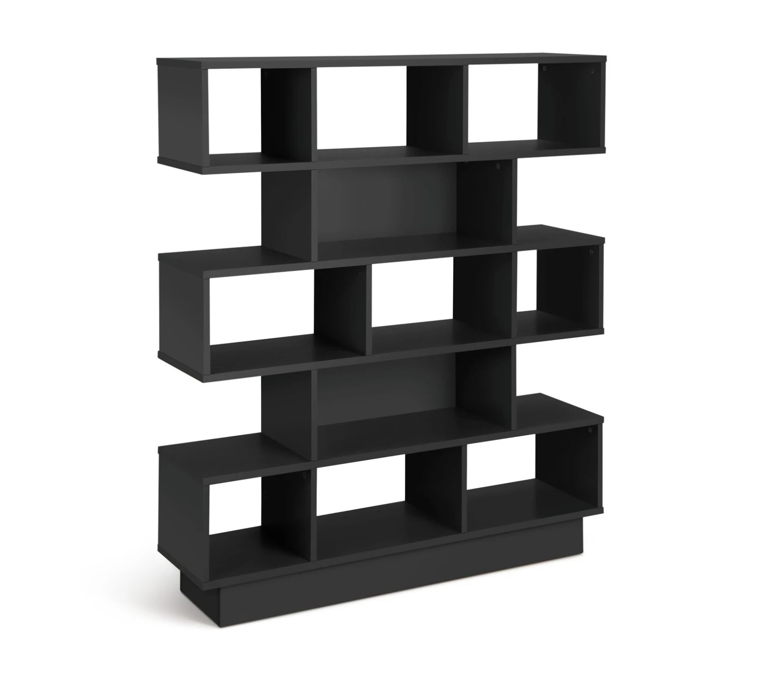 Best Price - Habitat Cubes Wide Bookcase Black Storage