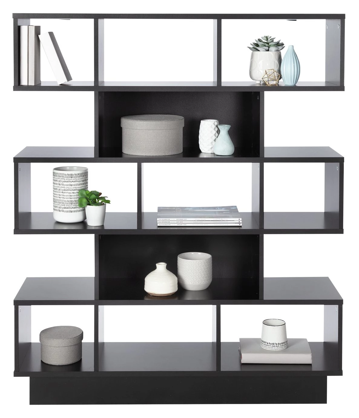 Best Price - Habitat Cubes Wide Bookcase Black Storage - Image 3