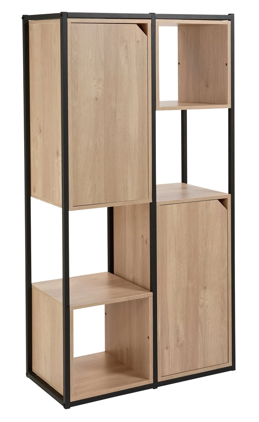 Discount - Habitat Loft Living Shelving Unit Light Oak Bookcases And Shelving