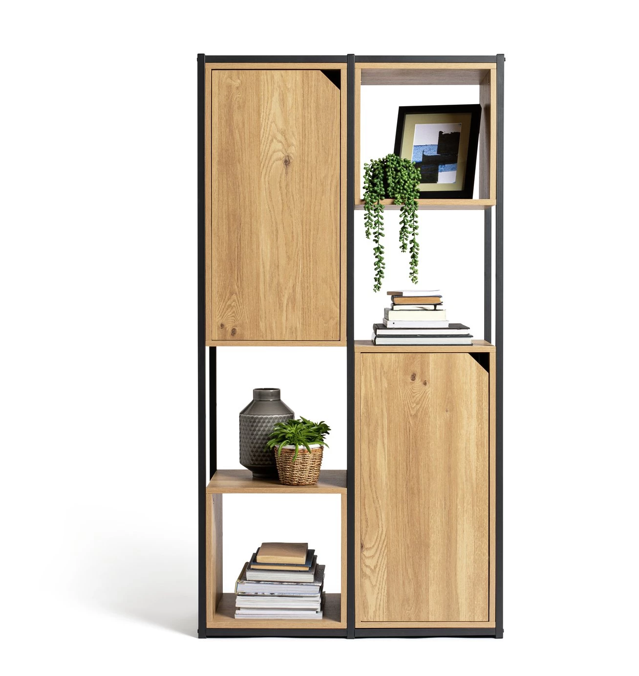 Discount - Habitat Loft Living Shelving Unit Light Oak Bookcases And Shelving - Image 2