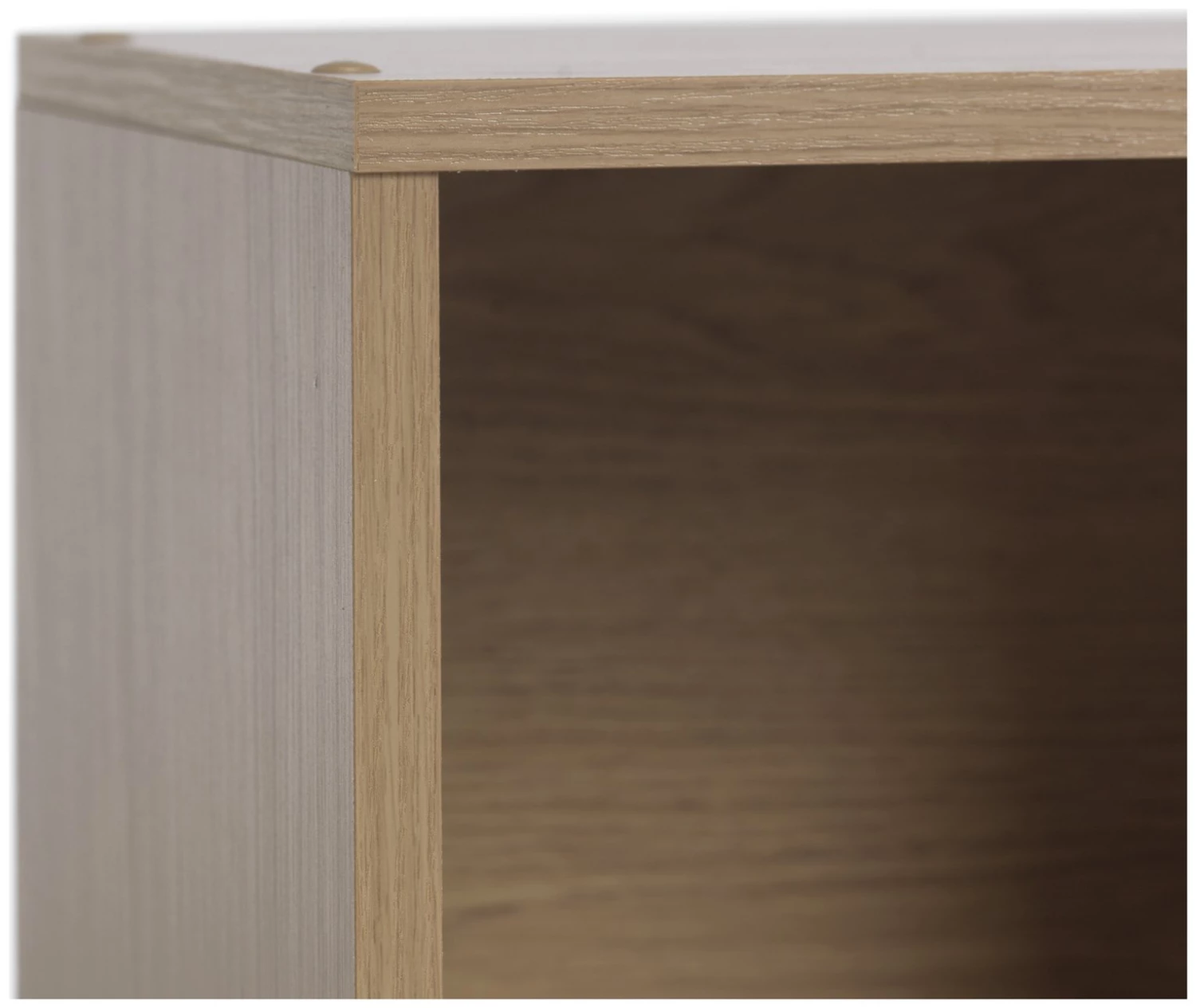 Flash Sale - Habitat Squares 4 Cube Storage Unit Oak Effect Storage - Image 7