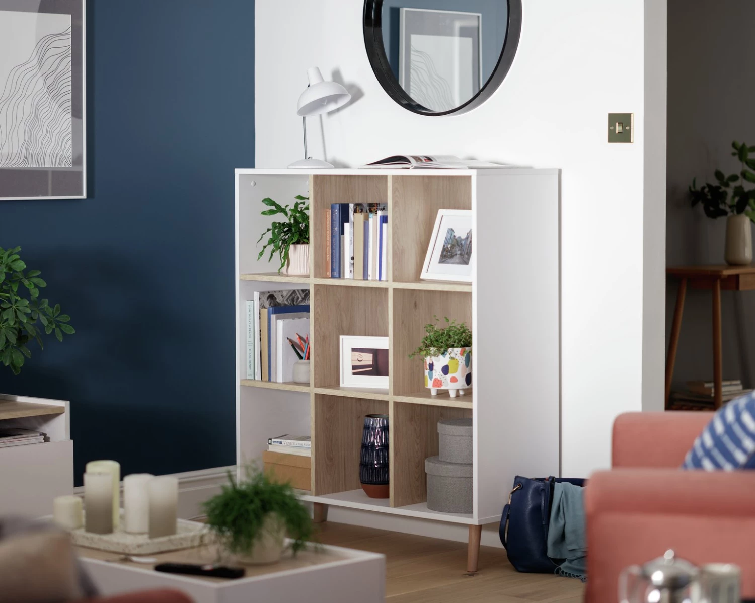 Best Price - Habitat Skandi Wide Shelving Unit White Bookcases And Shelving - Image 2