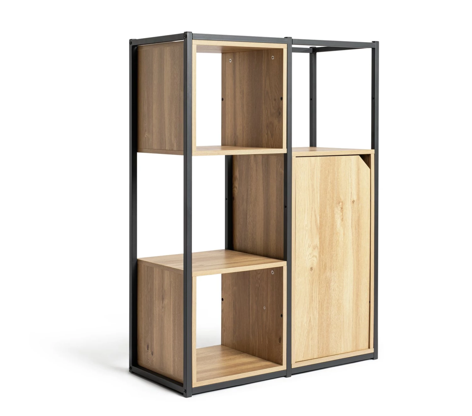 Flash Sale - Habitat Loft Living Shelving Unit Light Oak Storage