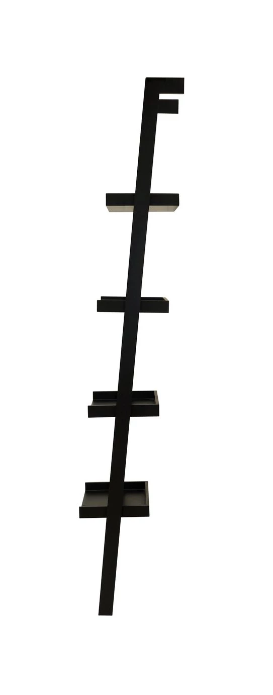 The Surprise Price - Habitat Jessie Narrow Ladder Shelf Black Storage - Image 4