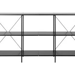 On Sale - Habitat Huckley Industrial Shelving Unit – Black Bookcases And Shelving