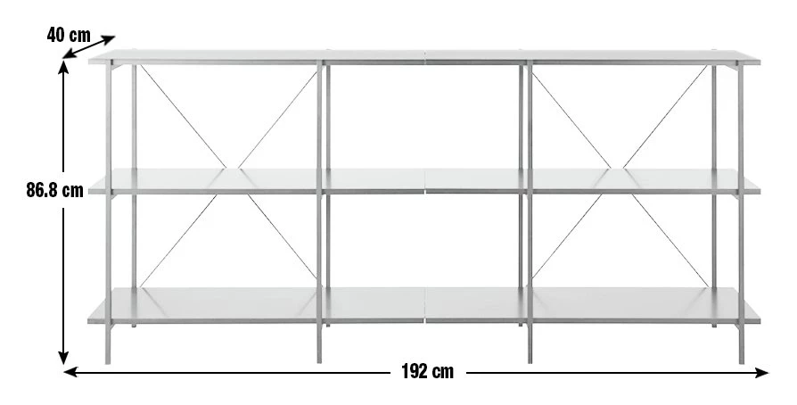 On Sale - Habitat Huckley Industrial Shelving Unit β Black Bookcases And Shelving - Image 3