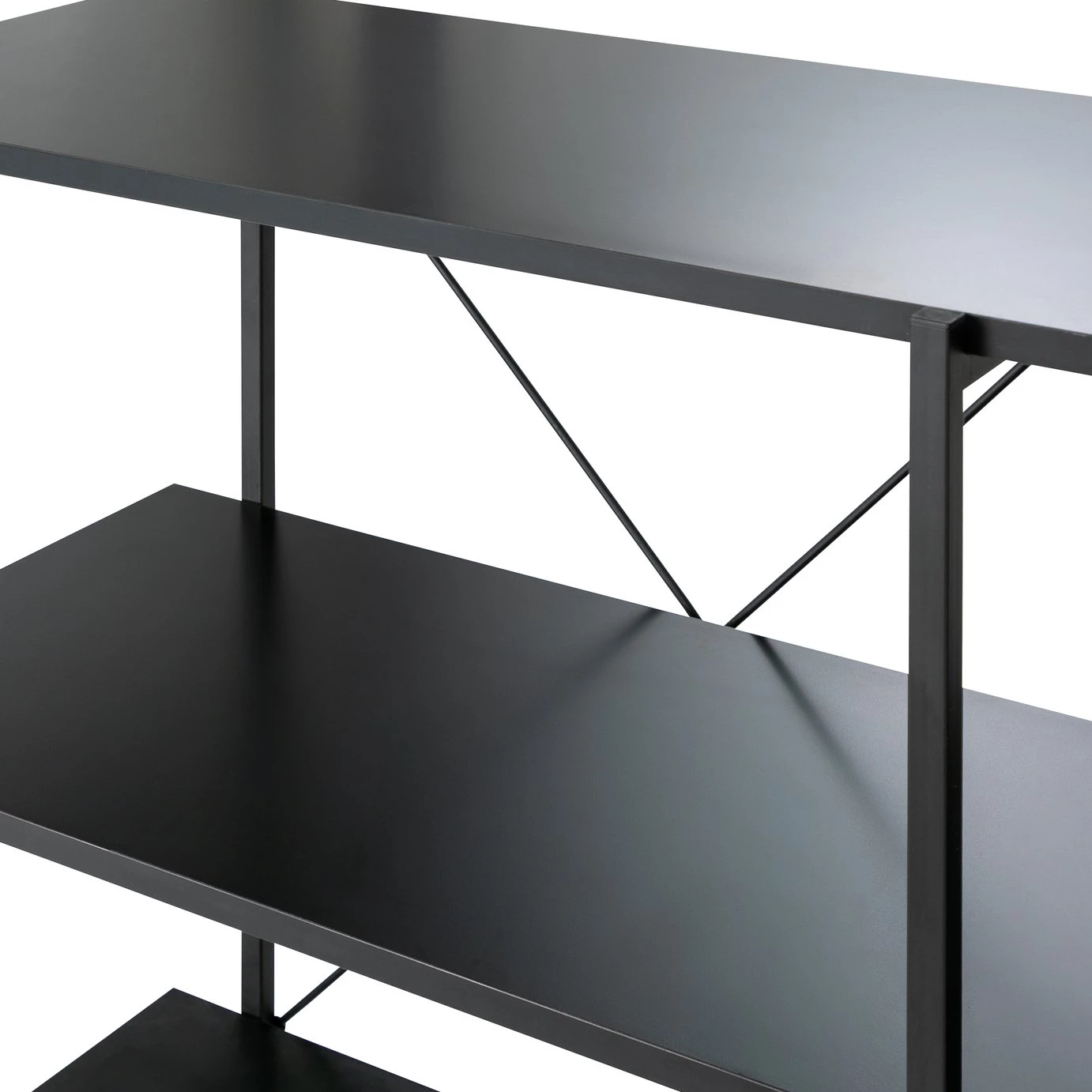 On Sale - Habitat Huckley Industrial Shelving Unit β Black Bookcases And Shelving - Image 7