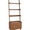 On Sale - Habitat Jessie 2 Door Ladder Shelf Walnut Bookcases And Shelving