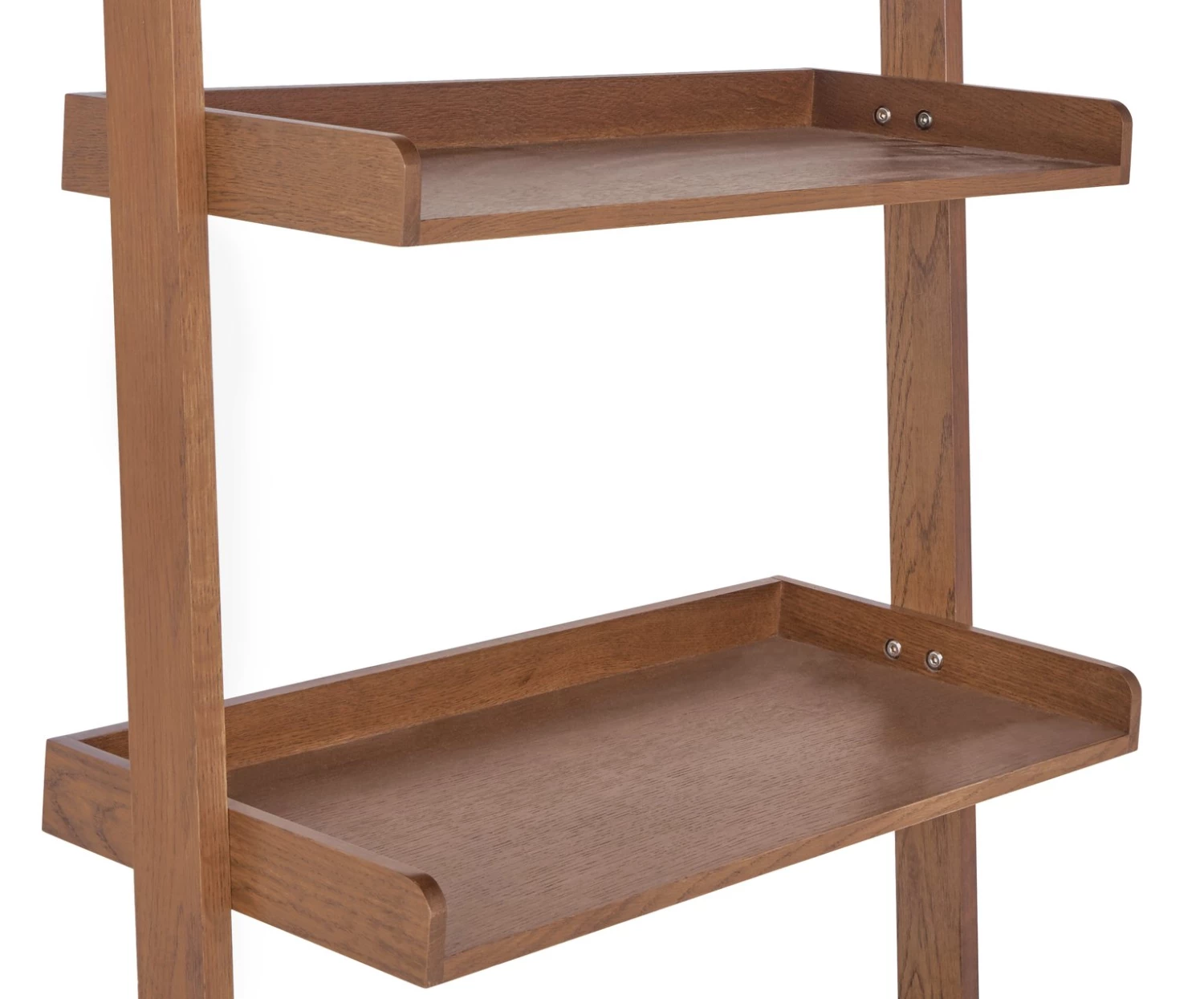 On Sale - Habitat Jessie 2 Door Ladder Shelf Walnut Bookcases And Shelving - Image 6