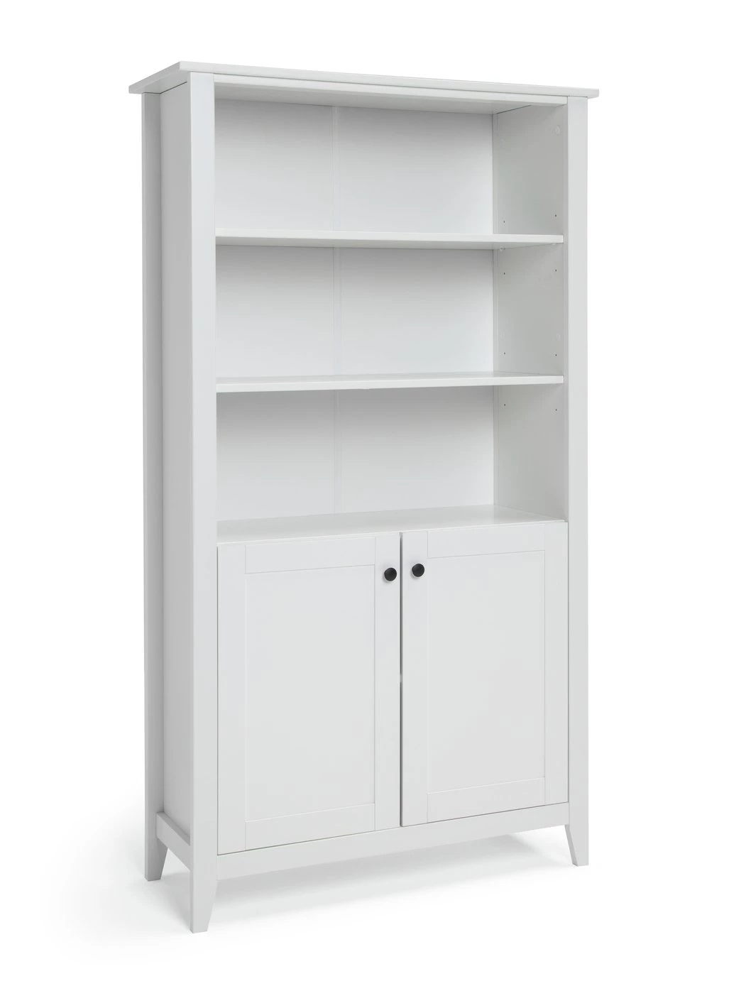 Shipping Included - Habitat Minato Wide Bookcase White Storage