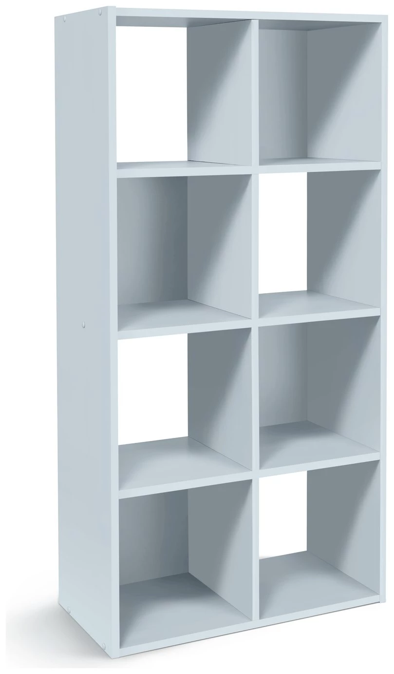 Shipping Included - Habitat Squares 8 Cube Storage Unit Grey Storage
