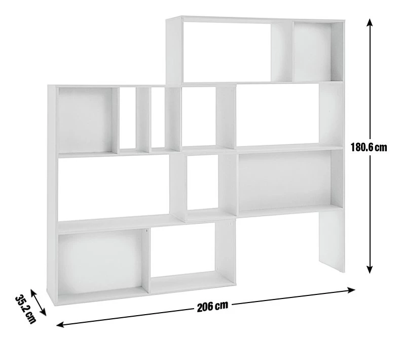 The Surprise Price - Habitat Extendable Wide Shelving Unit White Bookcases And Shelving - Image 6