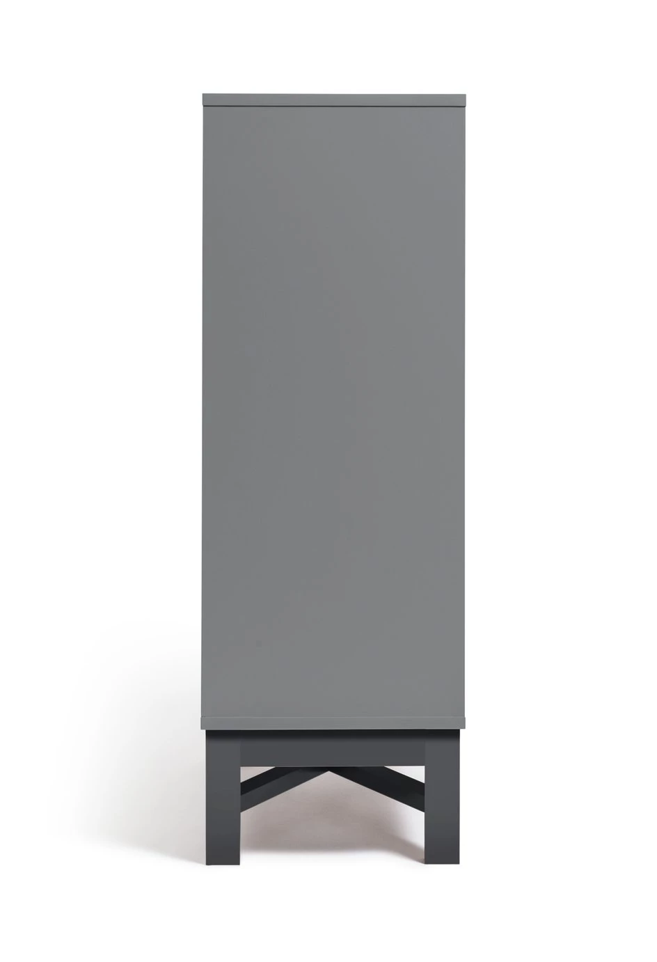 Discount - Habitat Zander Solid Wood Deep Shelving Unit Grey Storage - Image 5