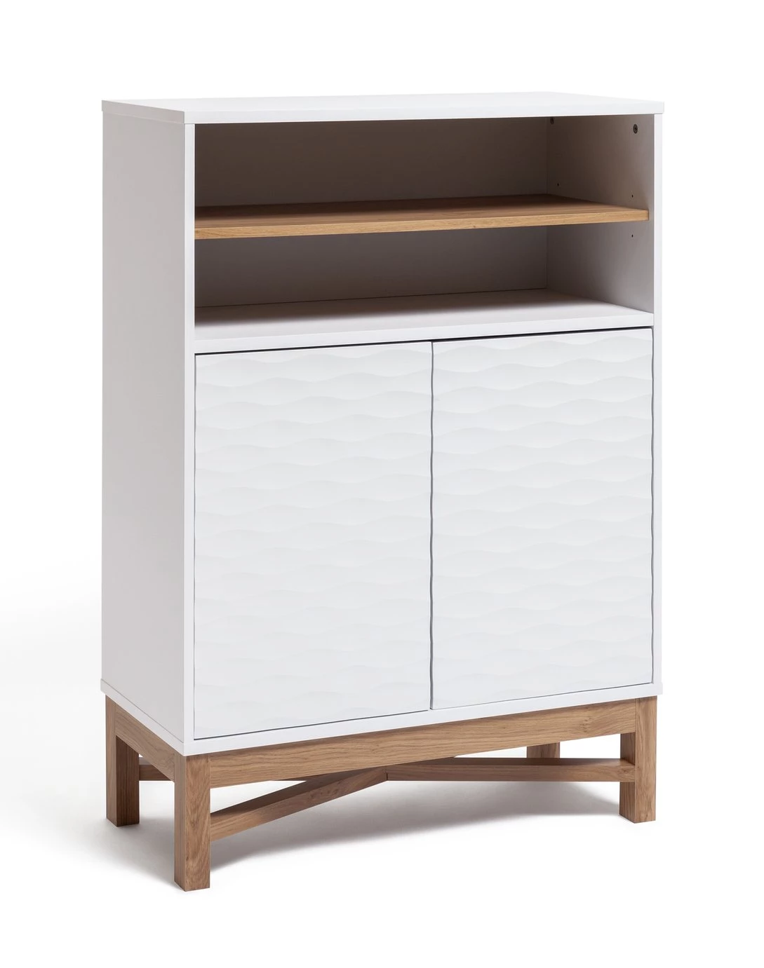 Discount - Habitat Zander Solid Wood Deep Shelving Unit Grey Storage - Image 11