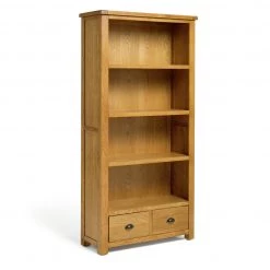 Free Shipping - Habitat Kent Tall Bookcase Oak Storage
