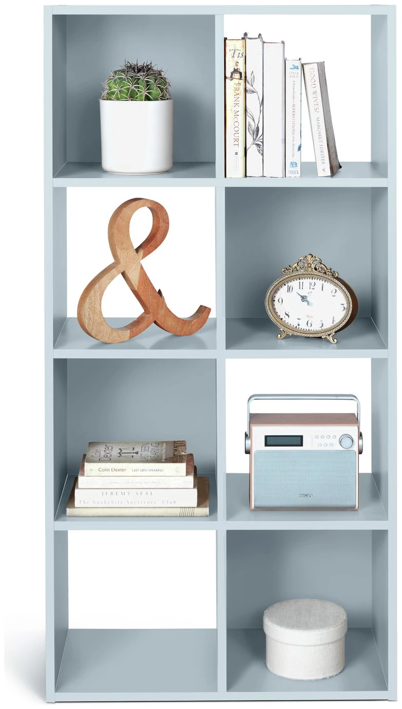 Shipping Included - Habitat Squares 8 Cube Storage Unit Grey Storage - Image 7