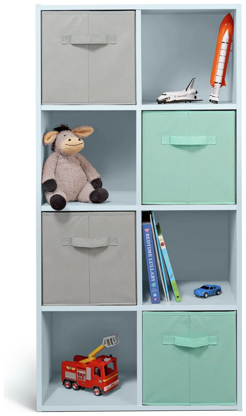 Shipping Included - Habitat Squares 8 Cube Storage Unit Grey Storage - Image 8