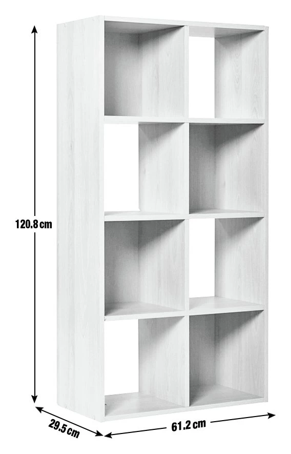 Shipping Included - Habitat Squares 8 Cube Storage Unit Grey Storage - Image 10