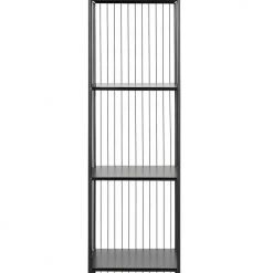 The Surprise Price - Habitat Alfie 5 Wire Shelving Unit Black Bookcases And Shelving