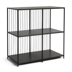 Best Price - Habitat 4 Alfie Wire Shelving Unit Black Storage
